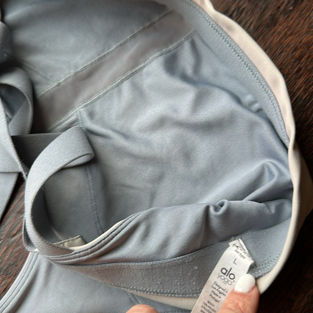 ALO - Vapor Gradient Dusk Take Charge Bra - Picture 8 of 9